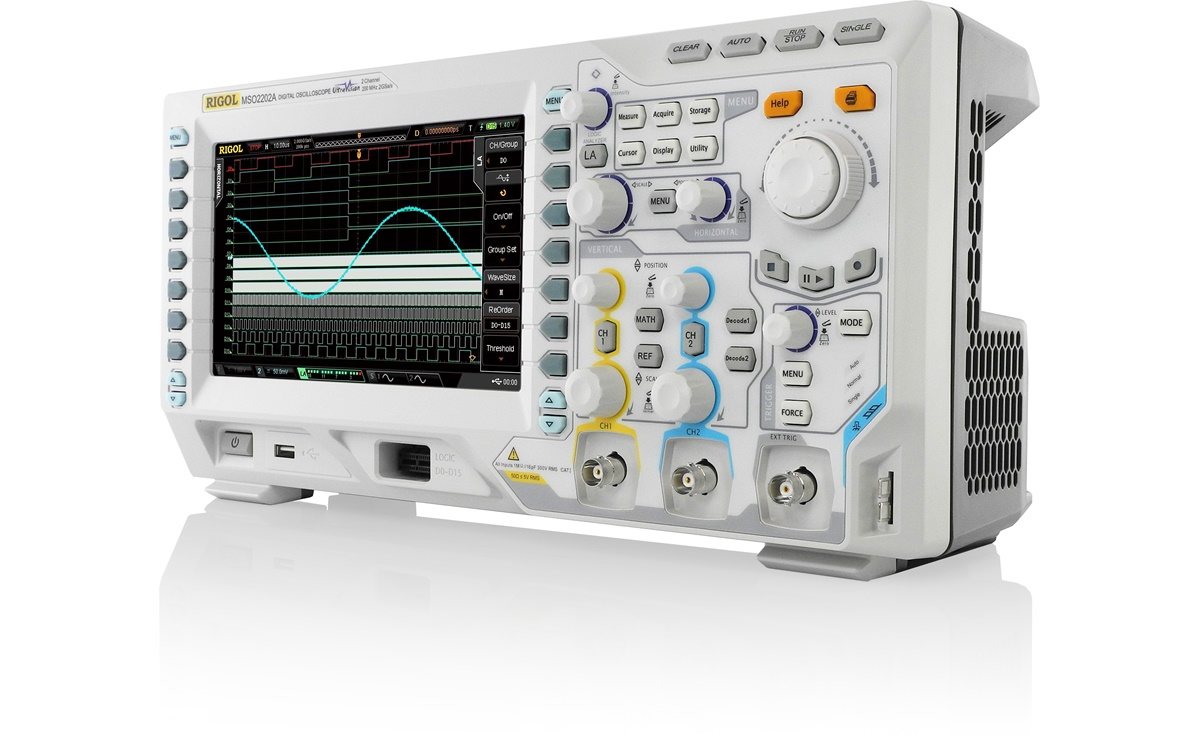 Rigol MSO2202A Digital Oscilloscope 200Mhz Bandwidth,2 Channels,2GSa s  Sampling Rate,56Mpts Memory Depth，16 Digital Channels（Standard Logic  Analyzer 通販